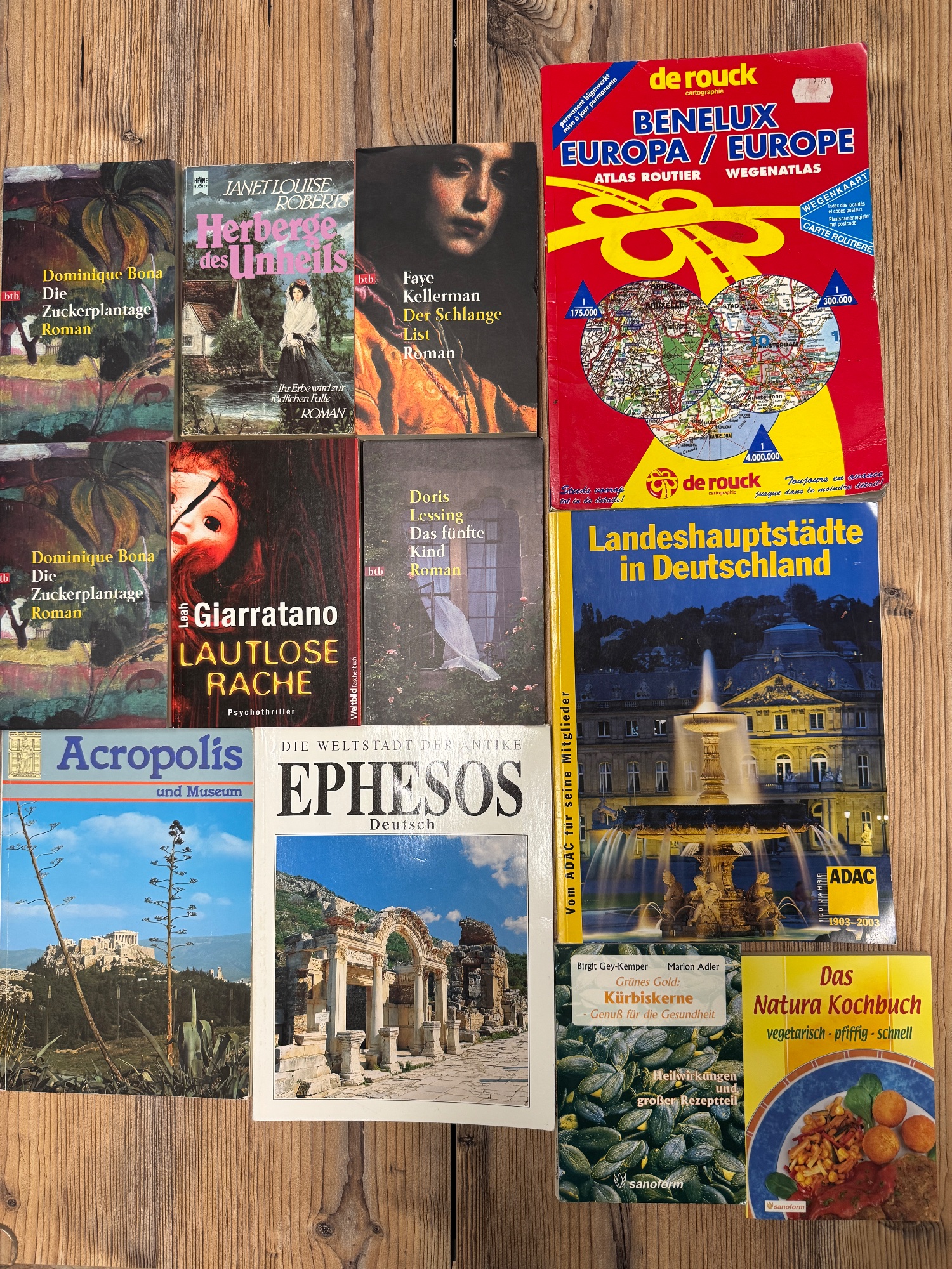 Romane Kochbücher Psychothriller