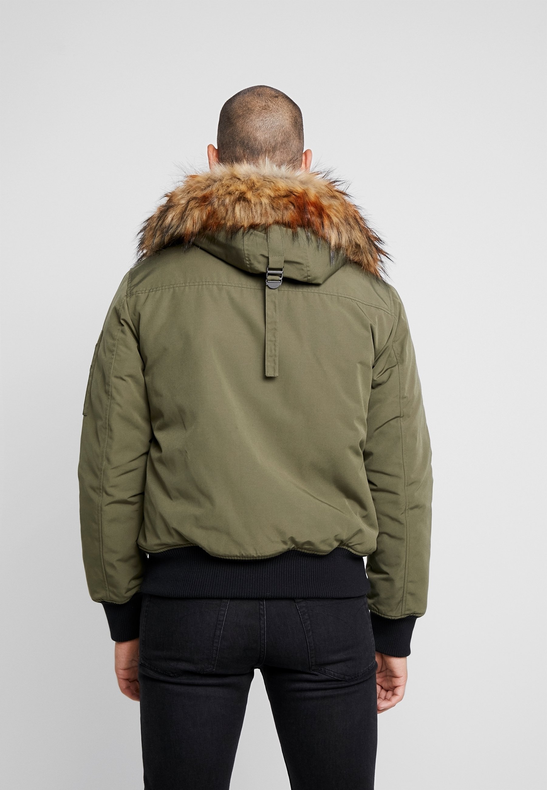 Replay Pre-owned Winterjacke - olive, XXL