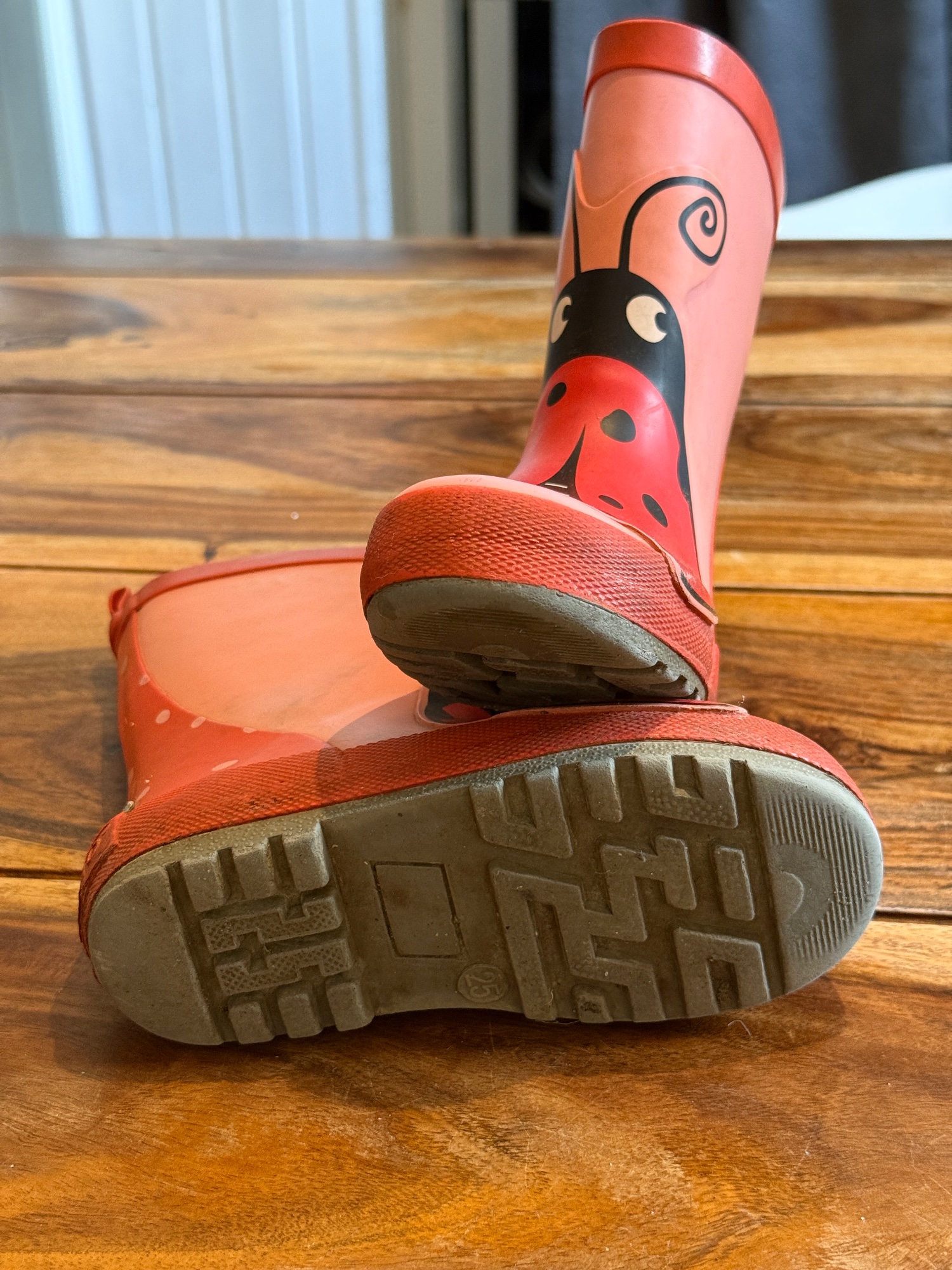 Kinder Gummistiefel Marienkäfer Größe 25