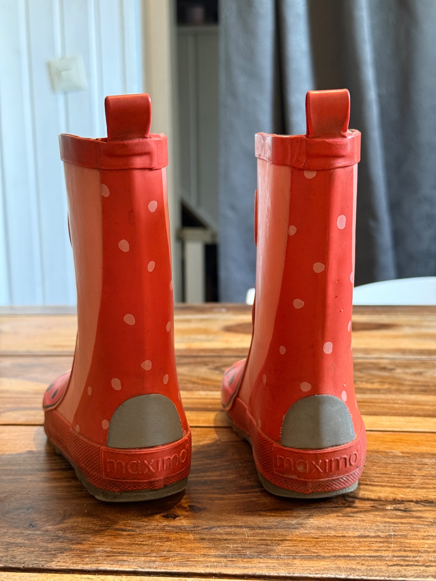 Kinder Gummistiefel Marienkäfer Größe 25