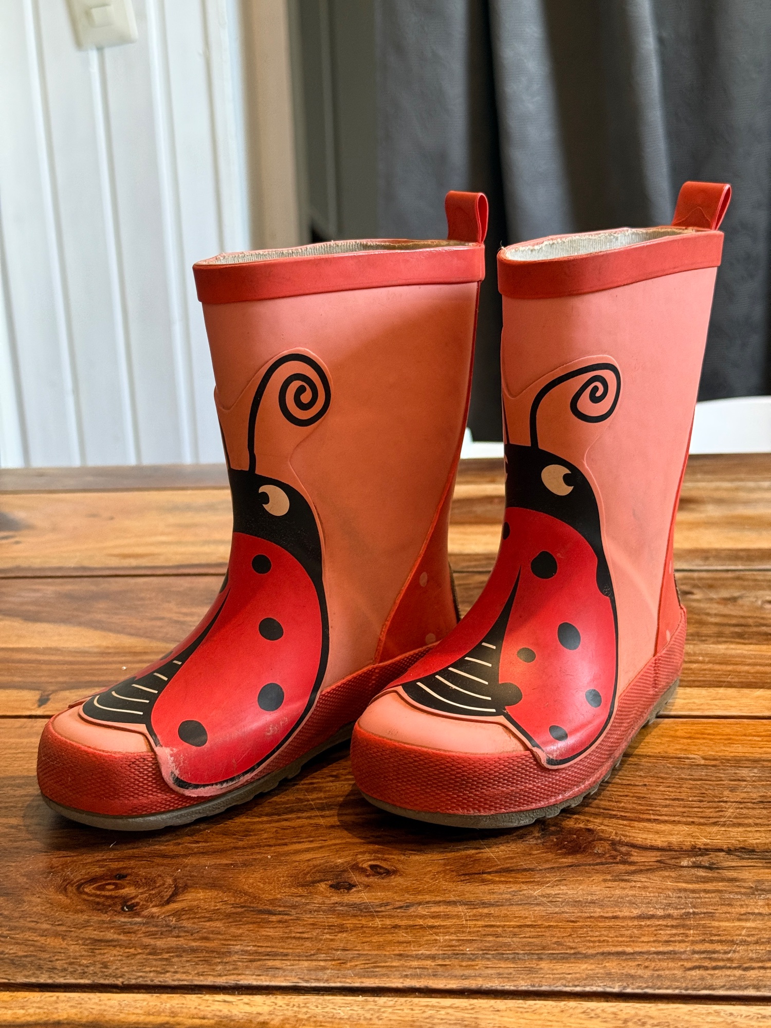 Kinder Gummistiefel Marienkäfer Größe 25