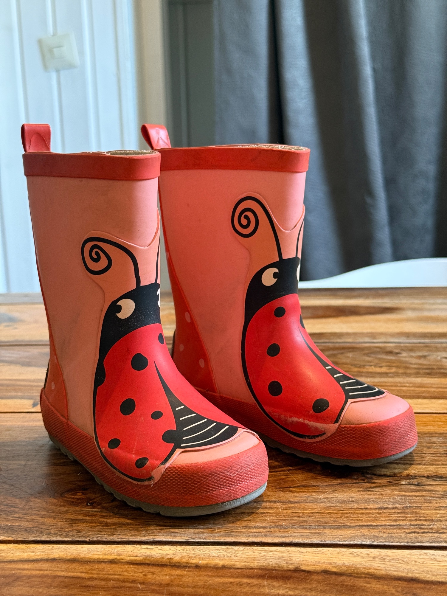 Kinder Gummistiefel Marienkäfer Größe 25