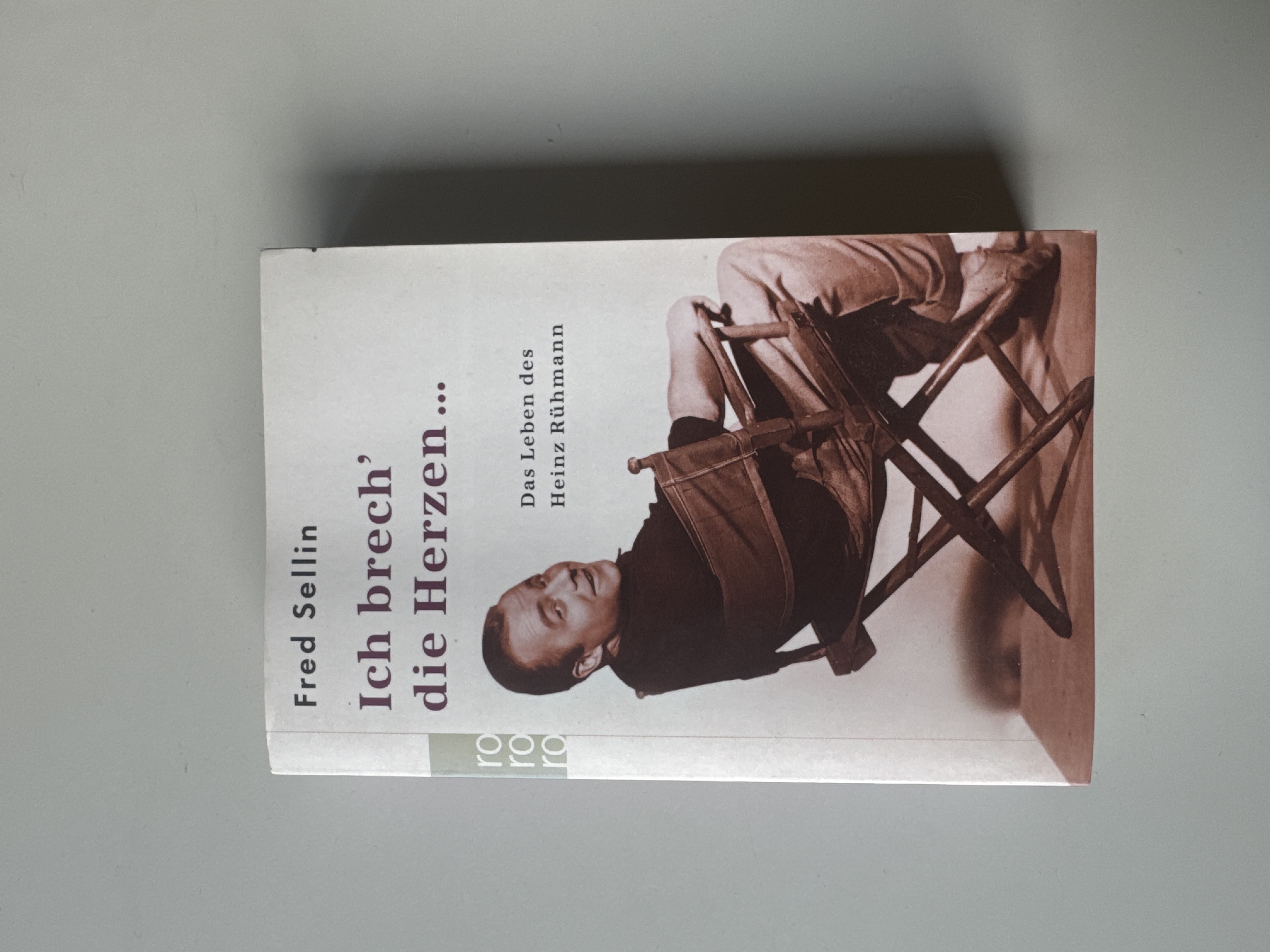 Buch: 'Ich brech', die Herzen ... Das Leben des Heinz Rühmann'