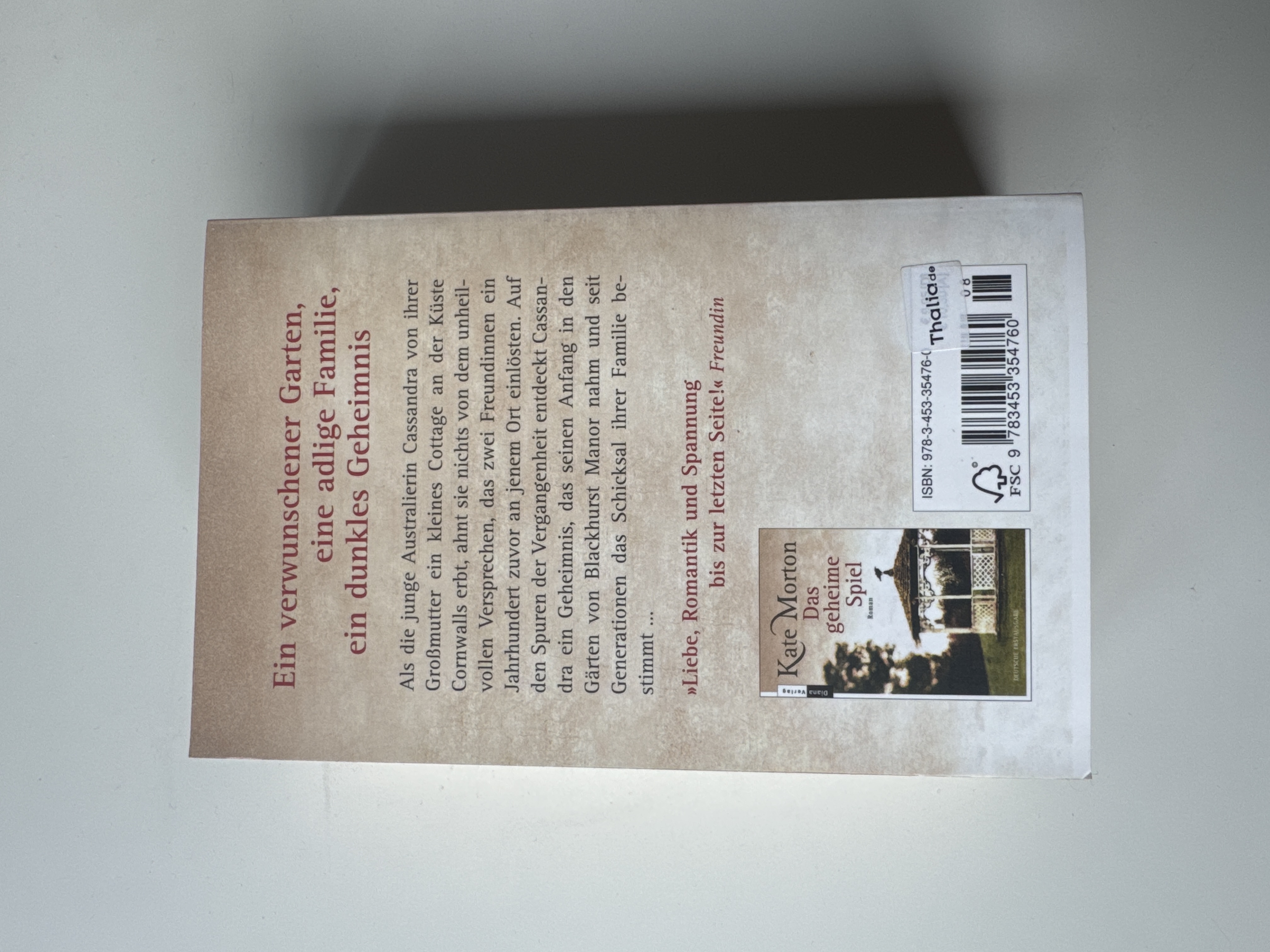 Der verborgene Garten von Kate Morton Taschenbuch