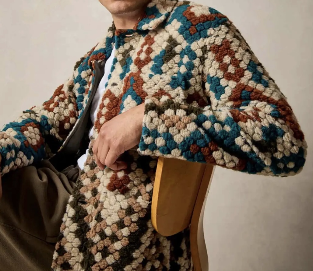 Bobble Stitch / Popcorn Stitch - Jaquard knit