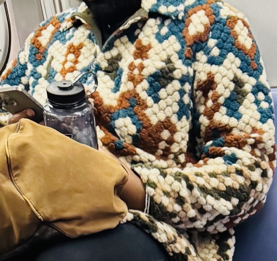 Bobble Stitch / Popcorn Stitch - Jaquard knit