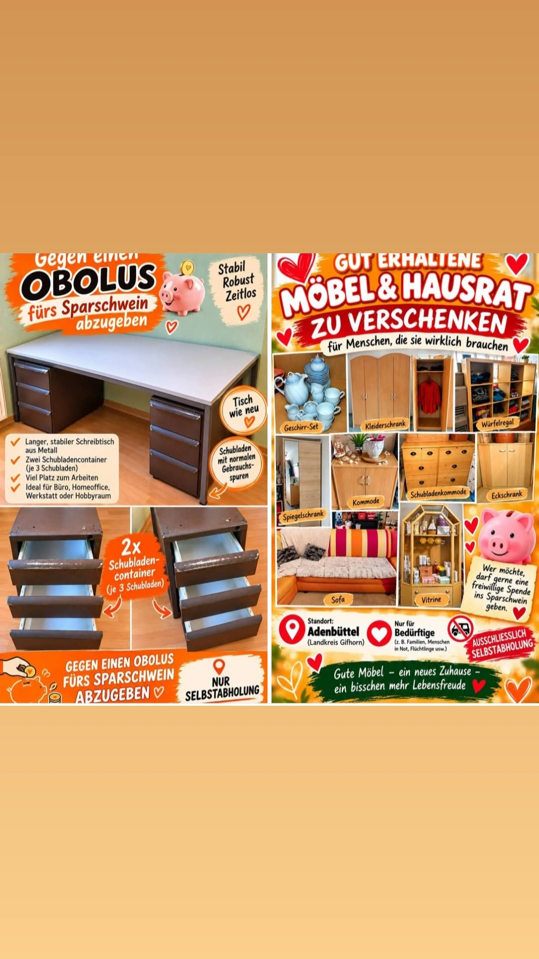 Möbel und noch einiges - vieles wie NEU