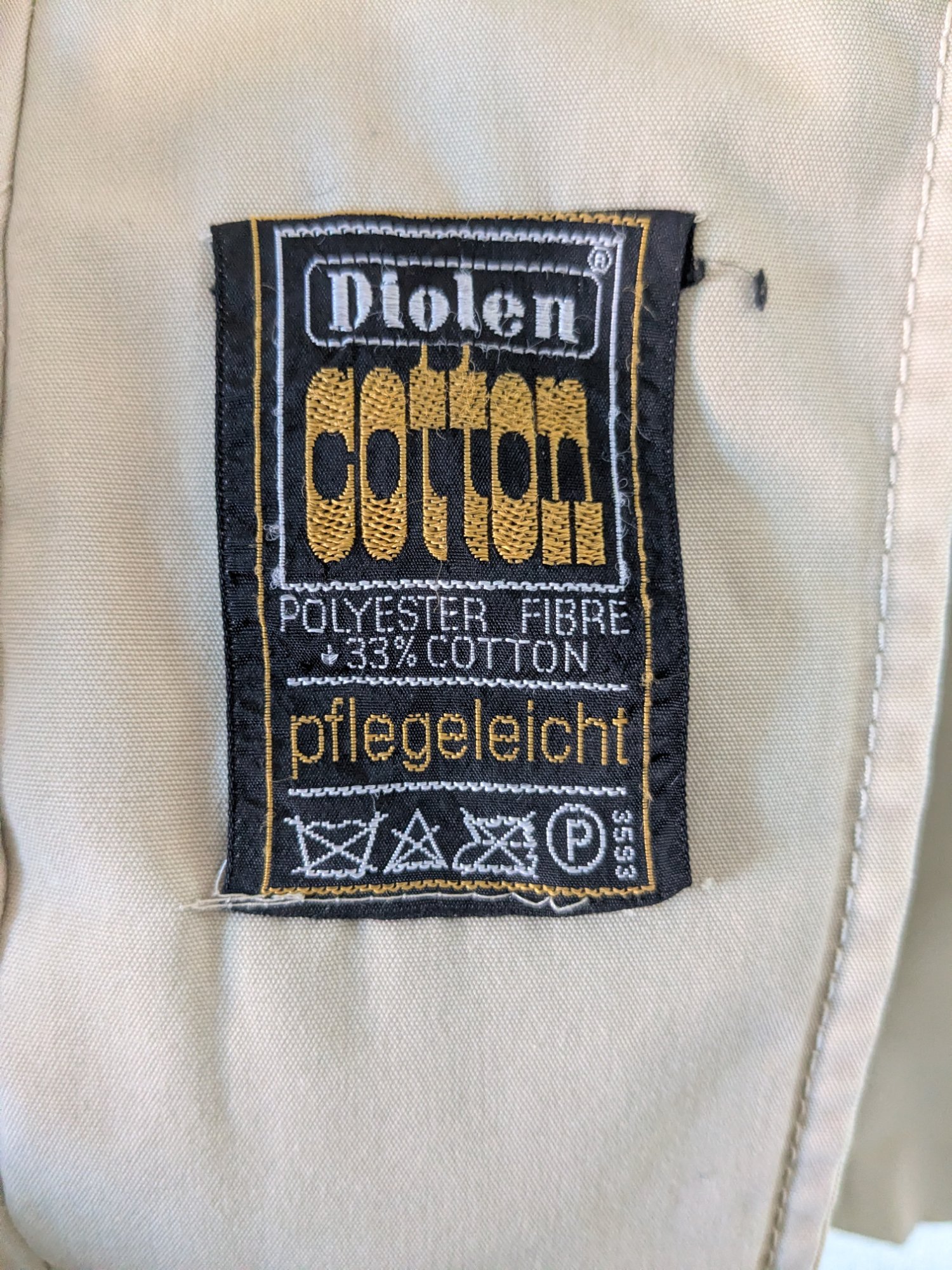 Vintage Damen Mantel mit Teddyfell-kragen Gr. 38