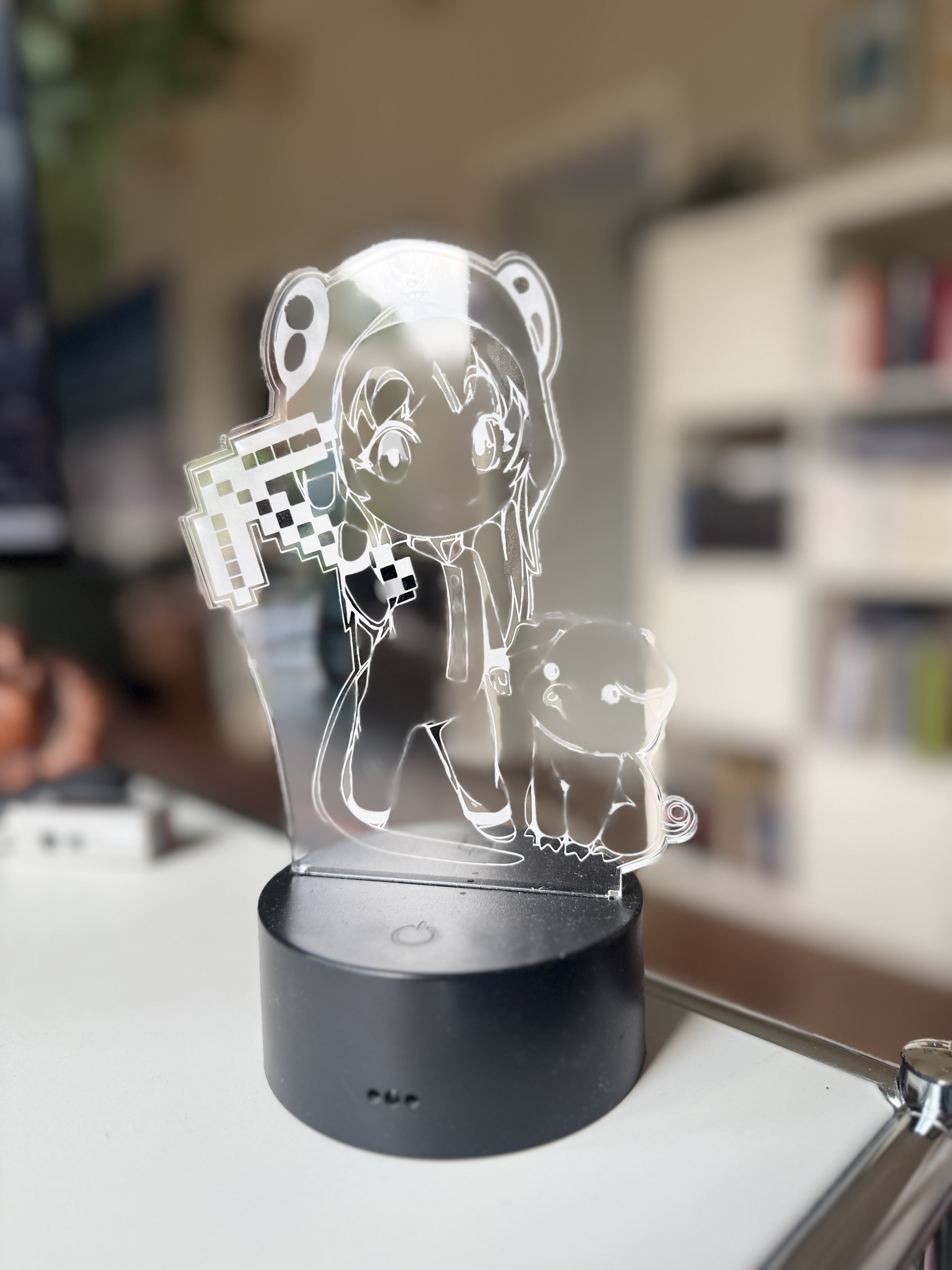 Anime Character LED-Lampe Isy Cheesy mit Schinken