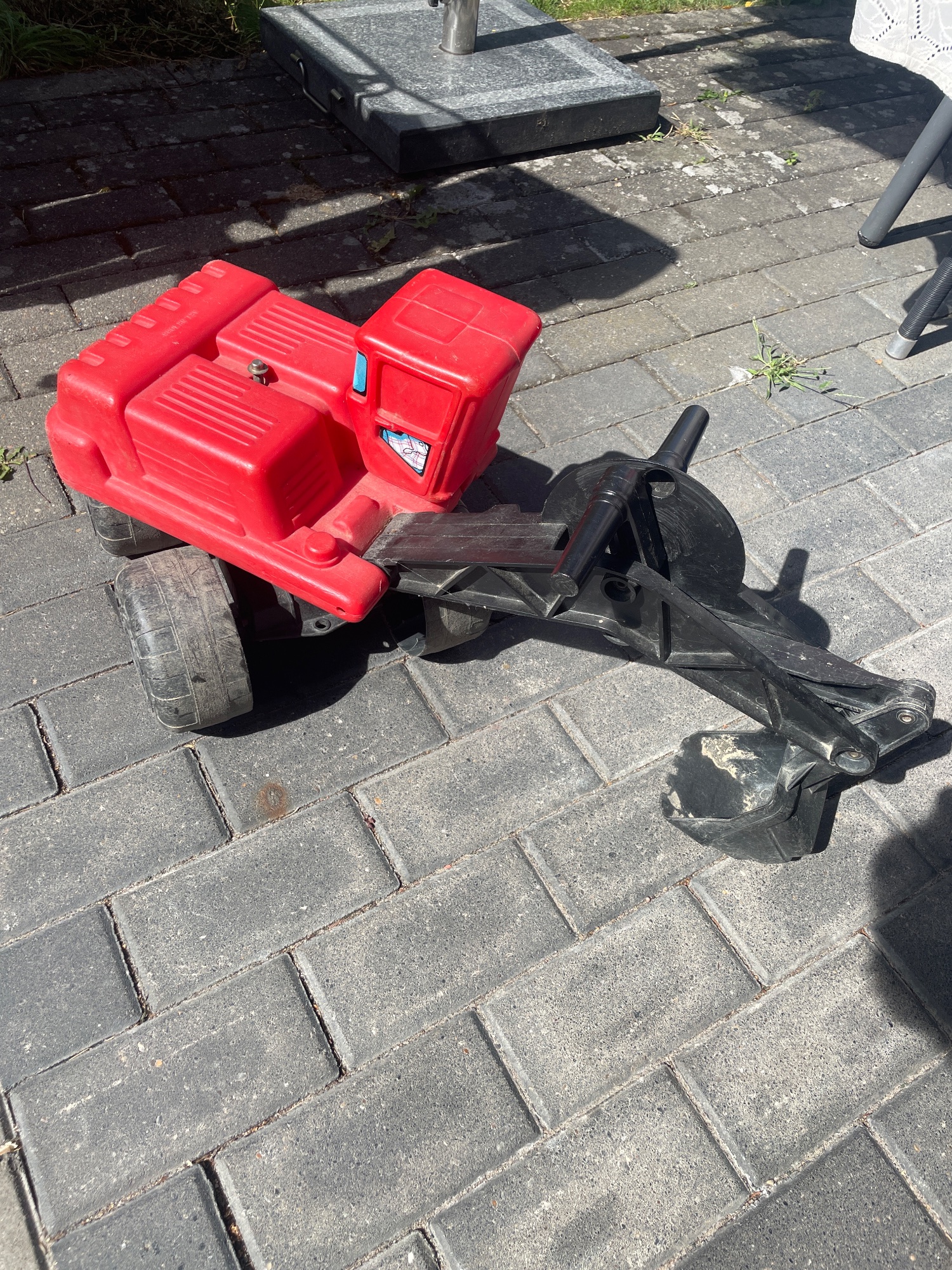 Kinder Sandkasten Bagger