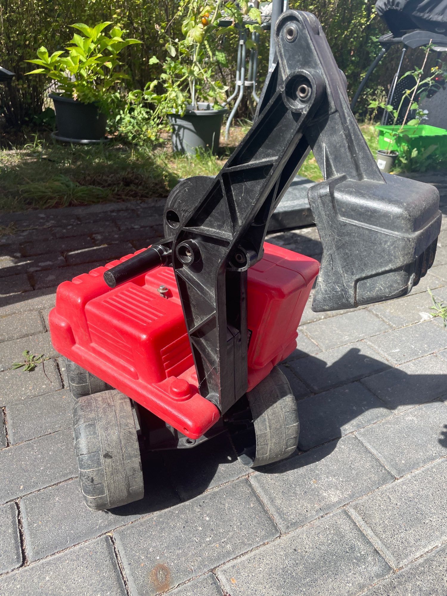 Kinder Sandkasten Bagger