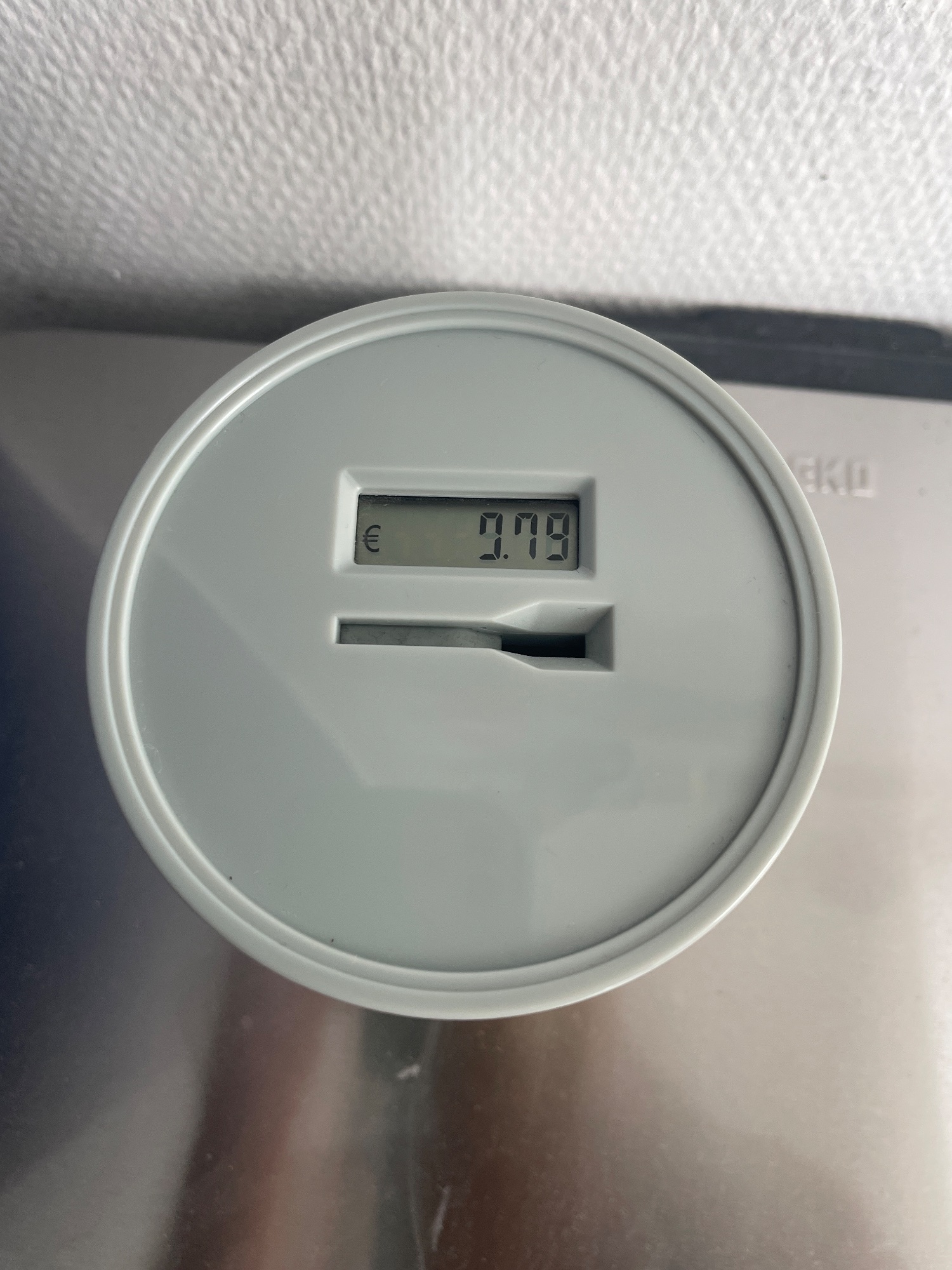 Selbstzählende Spardose