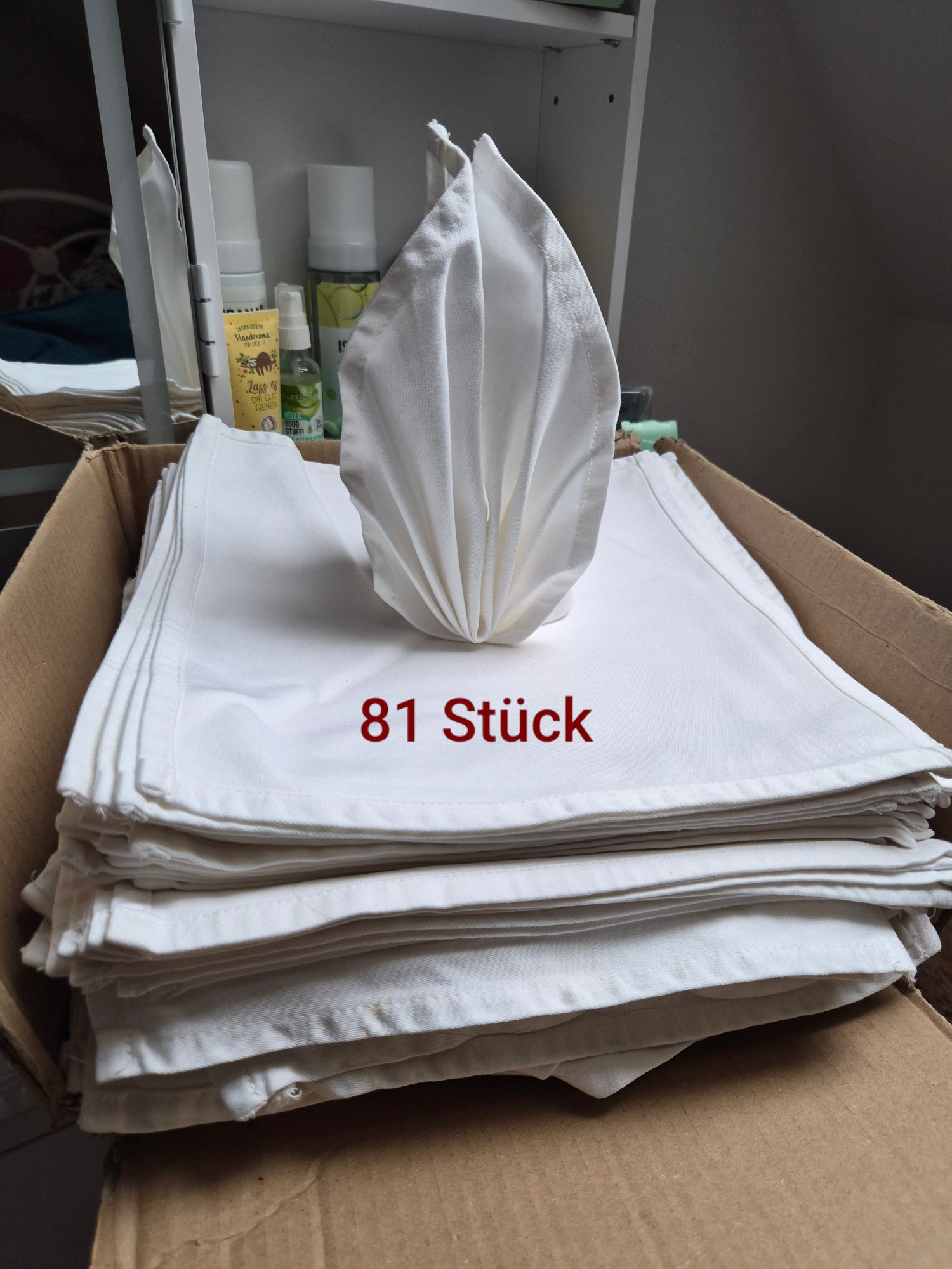 Stoffservietten 81 Stück